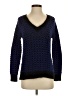 Club Monaco Chevron-herringbone Blue Pullover Sweater Size XS - photo 1