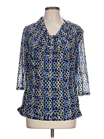 Dana Buchman 3/4 Sleeve Blouse (view 1)