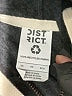 District. Black Zip Up Hoodie Size XS - photo 7