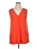 Premise Studio Orange Sleeveless Blouse Size XL - photo 1