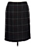 Talbots Outlet Plaid Black Formal Skirt Size 10 Petite - photo 1