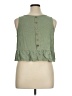 Anrabess Green Sleeveless Top Size XL - photo 2