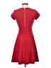Parker Solid Red Casual Dress Size S - photo 2