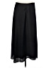 Ann Taylor 100% Polyester Solid Black Formal Skirt Size L - photo 1