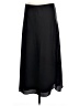 Ann Taylor 100% Polyester Solid Black Formal Skirt Size L - photo 2