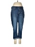 The Limited Solid Blue Jeans Size 6 - photo 1