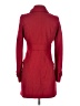 Tulle Red Wool Coat Size XS - photo 2
