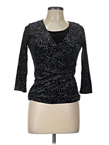 Notations 3/4 Sleeve Top (view 1)