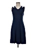 Soma Solid Blue Casual Dress Size S - photo 1