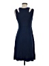 Soma Solid Blue Casual Dress Size S - photo 2