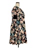 Relativity Paisley Black Casual Dress Size 2X - photo 4