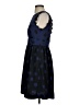 Corey Lynn Calter 100% Polyester Polka Dots Blue Cocktail Dress Size 4 - photo 5