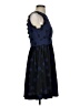 Corey Lynn Calter 100% Polyester Polka Dots Blue Cocktail Dress Size 4 - photo 4