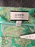 J.Crew Collection 100% Polyester Paisley Green Formal Skirt Size 2 - photo 4