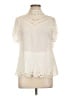 IRO Ivory Short Sleeve Blouse Size EU (FR) 44 / US 12 - photo 1