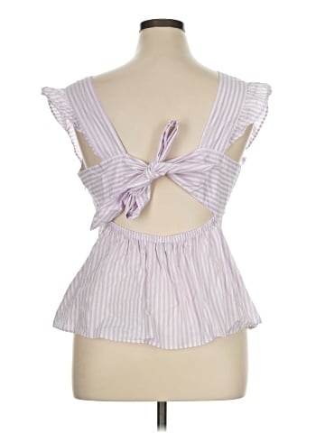 Skies Are Blue Sleeveless Blouse (view 2)