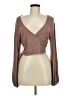 Love Tree Brown Long Sleeve T-Shirt Size M - photo 1