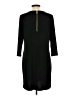 MICHAEL Michael Kors Solid Black Casual Dress Size L - photo 2