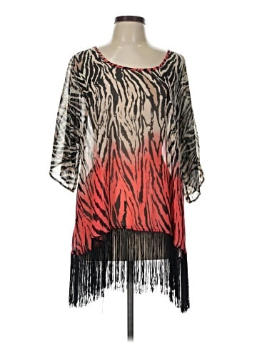 M by Marc Bouwer 3/4 Sleeve Blouse (view 1)