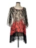 M by Marc Bouwer Red 3/4 Sleeve Blouse Size L - photo 1