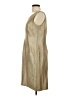 Kasper Metallic Tan Casual Dress Size 12 Petite - photo 5