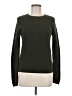 Preswick & Moore Chevron-herringbone Green Pullover Sweater Size M - photo 1