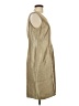 Kasper Metallic Tan Casual Dress Size 12 Petite - photo 4