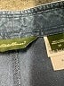 Eddie Bauer 100% Linen Solid Blue Denim Shorts Size 18 - photo 3