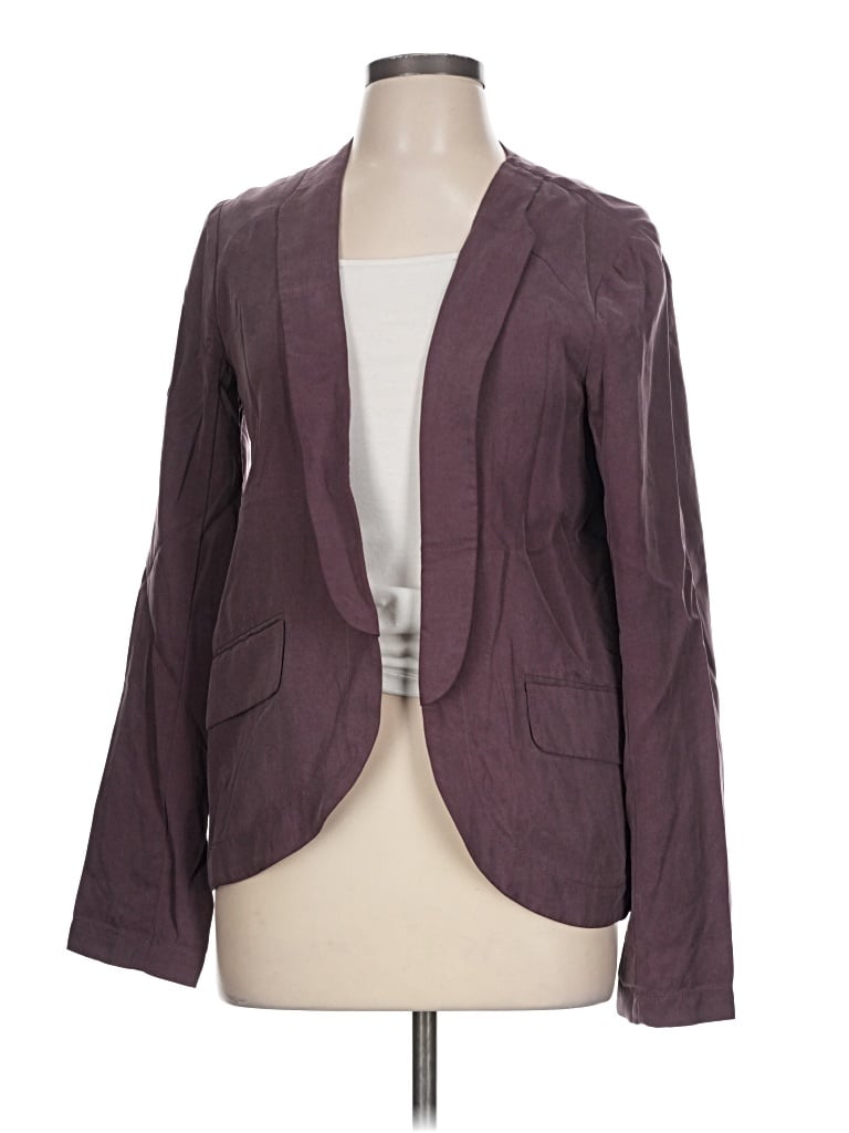 Pre-owned Elevenses Blazer Jacket In Purple