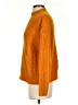 Line & Dot Solid Orange Turtleneck Sweater Size XS - photo 5