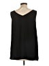 MM. LaFleur 100% Polyester Black Sleeveless Blouse Size L - photo 2