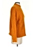 Line & Dot Solid Orange Turtleneck Sweater Size XS - photo 4