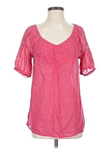 Vintage America Blues Short Sleeve Blouse (view 1)