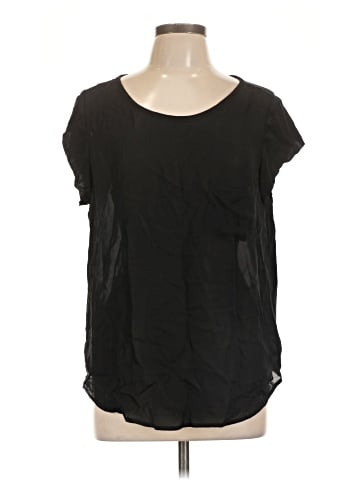 Joie Short Sleeve Silk Top (view 1)