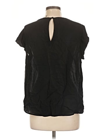 Joie Short Sleeve Silk Top (view 2)