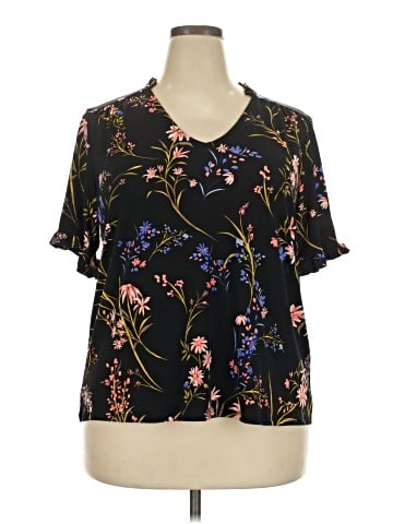 CeCe Short Sleeve Blouse (view 1)