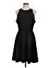 Mossimo Solid Black Cocktail Dress Size L - photo 1