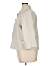 Chico's Solid Ivory Jacket Size XL (3) - photo 5