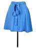 American Apparel Solid Blue Casual Skirt Size Med - Lg - photo 2