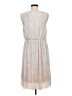 GNW 100% Polyester Metallic Silver Cocktail Dress Size M - photo 2