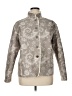 Chico's 100% Polyester Paisley Tan Gray Jacket Size XL (3) - photo 1