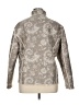 Chico's 100% Polyester Paisley Tan Gray Jacket Size XL (3) - photo 2