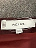 Reiss Solid Burgundy Formal Skirt Size 6 - photo 4
