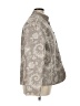Chico's 100% Polyester Paisley Tan Gray Jacket Size XL (3) - photo 4