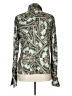 Boston Proper Paisley Teal Long Sleeve Blouse Size 10 - photo 2