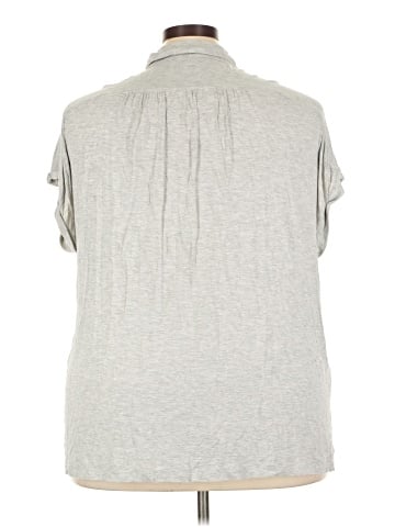 Ann Taylor LOFT Short Sleeve Blouse (view 2)