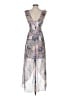Guess Paisley Gray Cocktail Dress Size 0 - photo 2