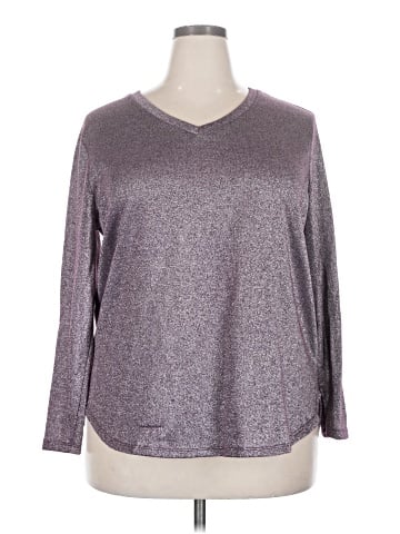 Faded Glory Long Sleeve Top (view 1)