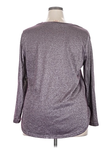 Faded Glory Long Sleeve Top (view 2)