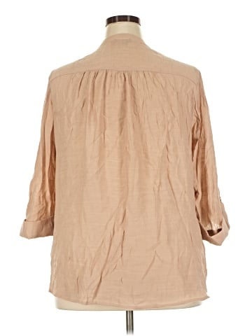 Cocomo 3/4 Sleeve Button-Down Shirt (view 2)